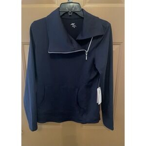 Jofit Women's Black Long Sleeve Jumper Sports Jacket Size XS New with Tags